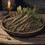 Valerian root used in witchcraft for protection, love, and dream magic