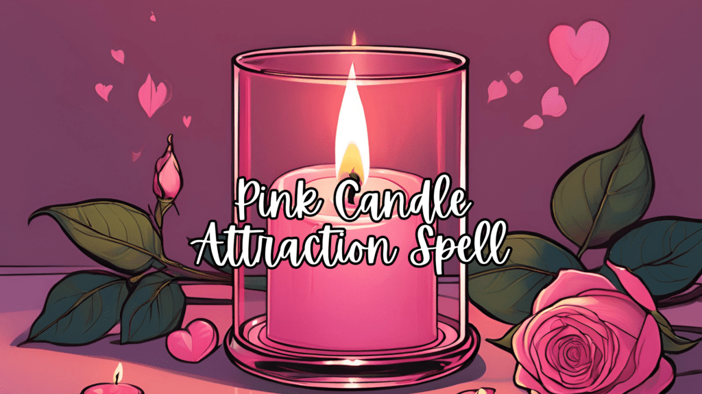 Pink Candle Attraction Spell