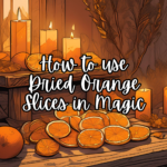 How to use Dried Orange Slices in Magic