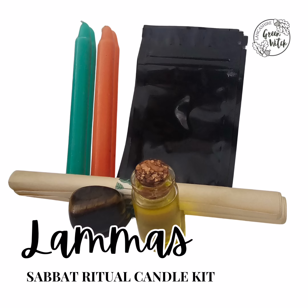 Lammas Sabbat ritual candle kit