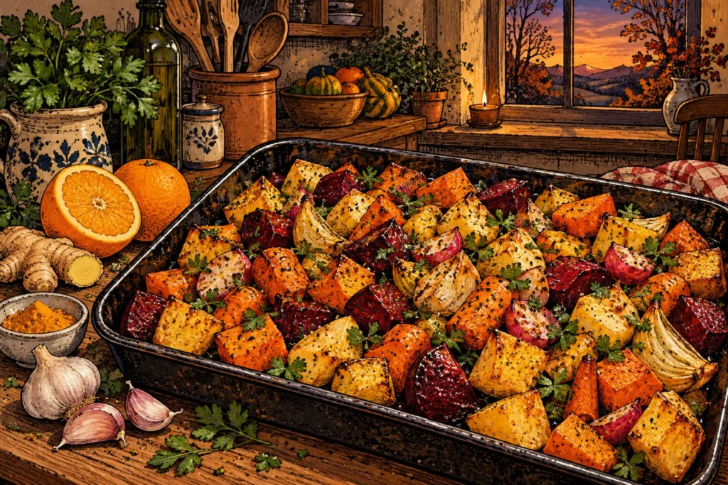 Roasted Roots for Samhain