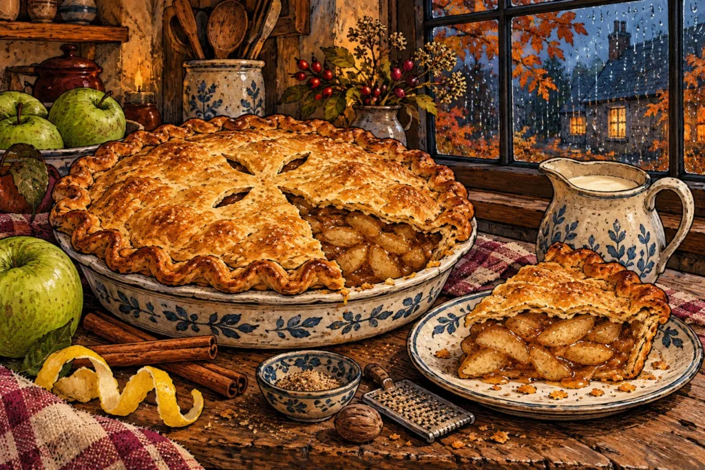 Spiced Apple Pie for Samhain