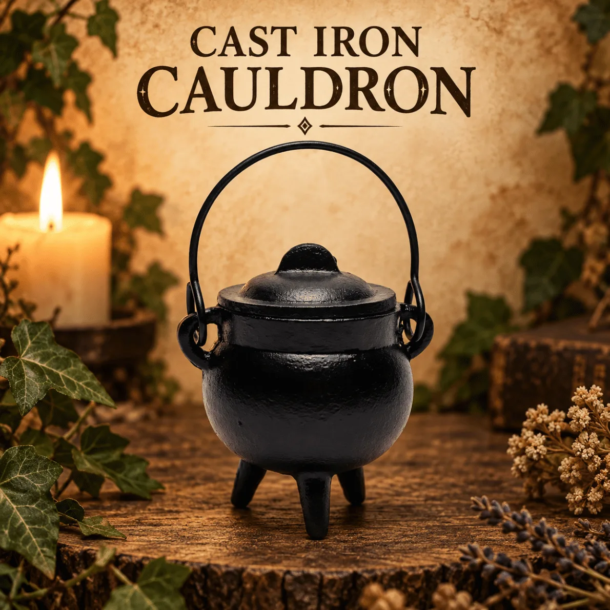 Cast Iron Cauldron
