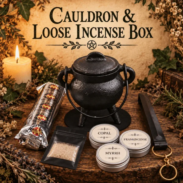 Cauldron & Loose Incense Witch Box