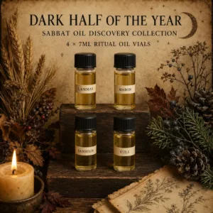 Witch Box - Dark Half of the Year Sabbat Oil Discovery Collection – 4 x 7ml Ritual Oil VialsDiscovery Collection – 8 x 7ml Ritual Oil Vials
