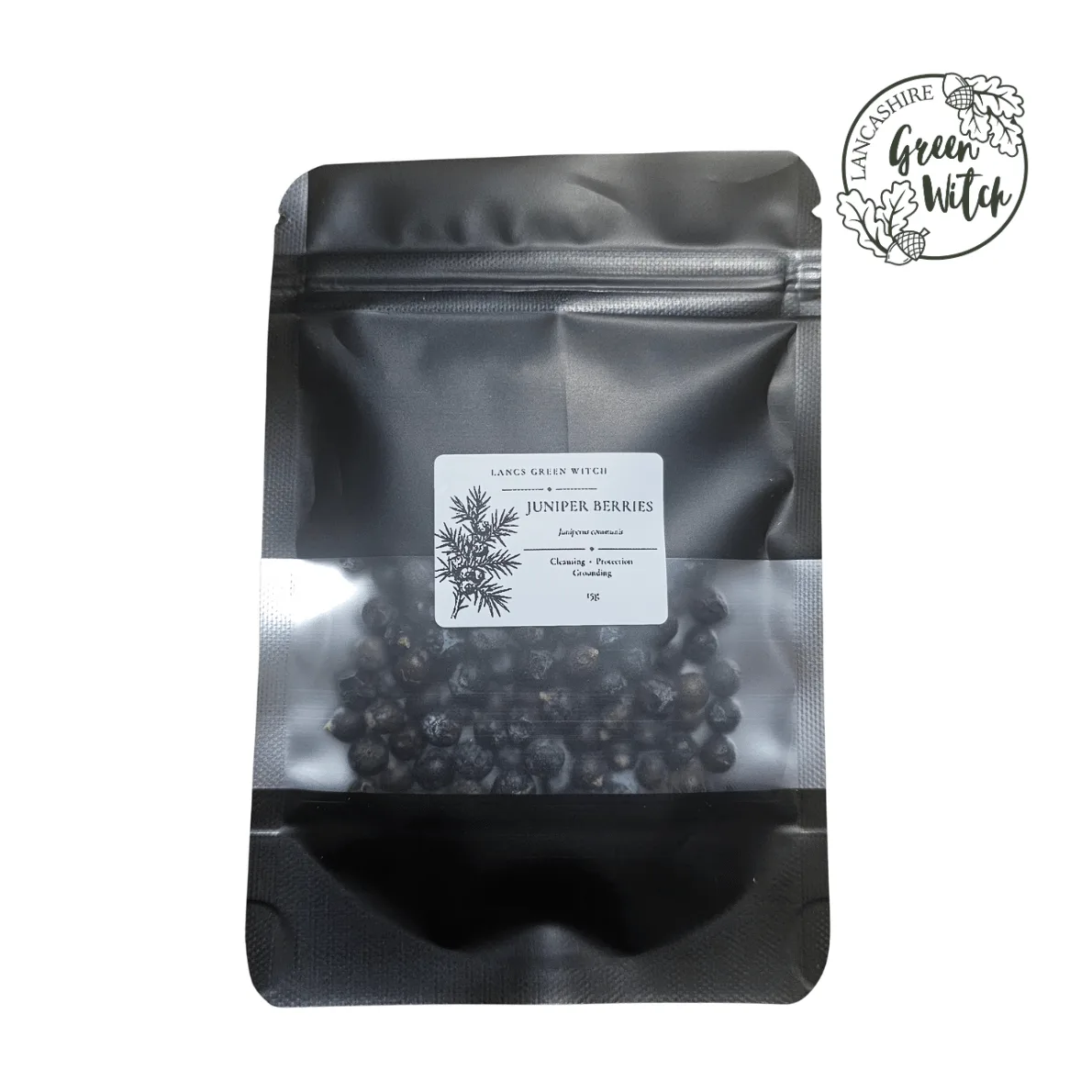 Dried Juniper Berries for Witchcraft & Spellwork – 15g Ritual Herb - Image 2